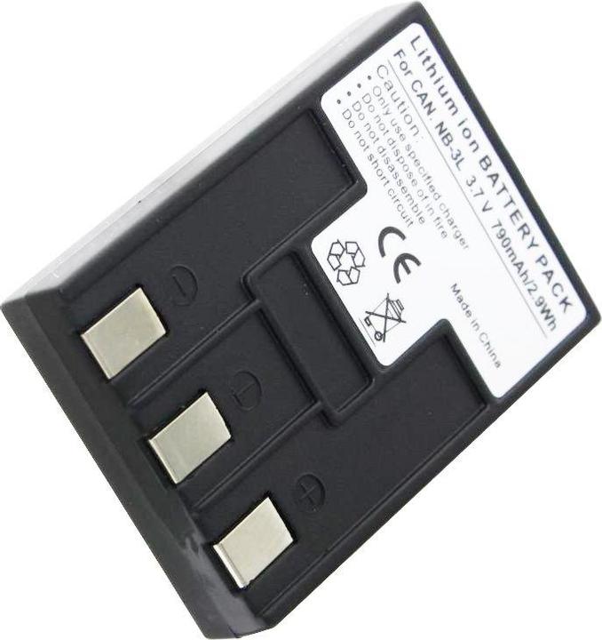 Produktbild Canon Akku NB-3L, Digital IXUSi, IXY Digital, Powershot SD550 (Kamera Akku)