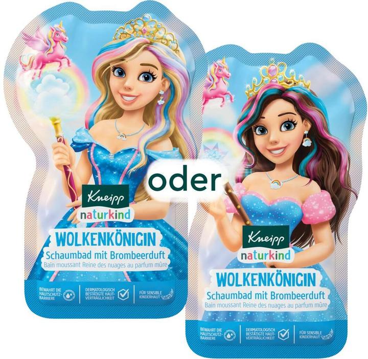 Actual product image Kneipp Naturkind Bubble Bath Cloud Queen (Bubble bath, 40 ml)