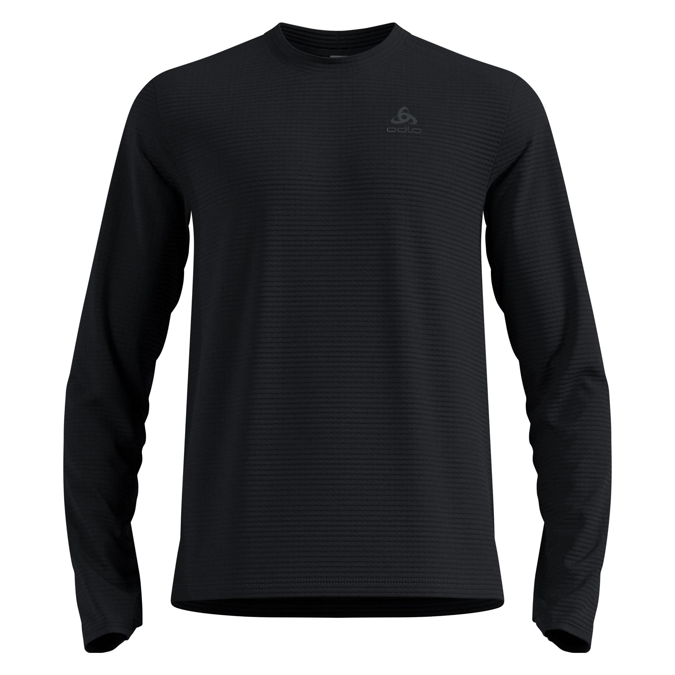 Odlo, Herren, Funktionsshirt, Essential Thermal (Xl), Schwarz, Xl