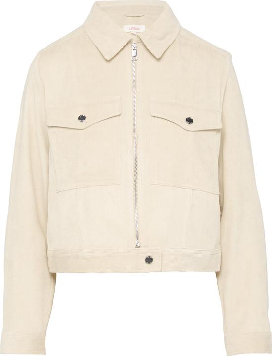 Immagine prodotto S.Oliver Indoor-Jacke Kurze Feincordjacke mit aufgesetzten Taschen (42)