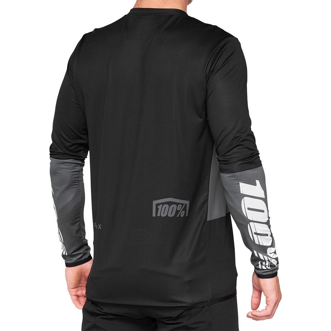 Thumbnail - 100%, Herren, Velotrikot, R-Core X (L), Grau, L