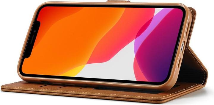 Actual product image Ueli Express Leder Buch Etui Tasche mit Kartenfach (Apple iPhone 12 mini)