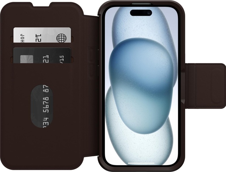 Produktbild OtterBox Strada Folio mit MagSafe (Apple iPhone 15)