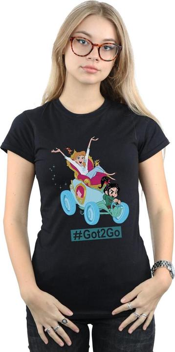 Immagine prodotto Disney Wreck It Ralph Cinderella And Vanellope Maglietta Donna (M)