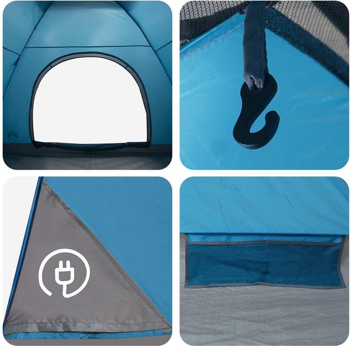 Produktbild vidaXL Campingzelt (3.20 kg, 4 Personen)