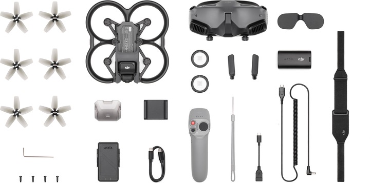 DJI Avata Pro-View Combo (18 min, 410 g, 48 Mpx)
