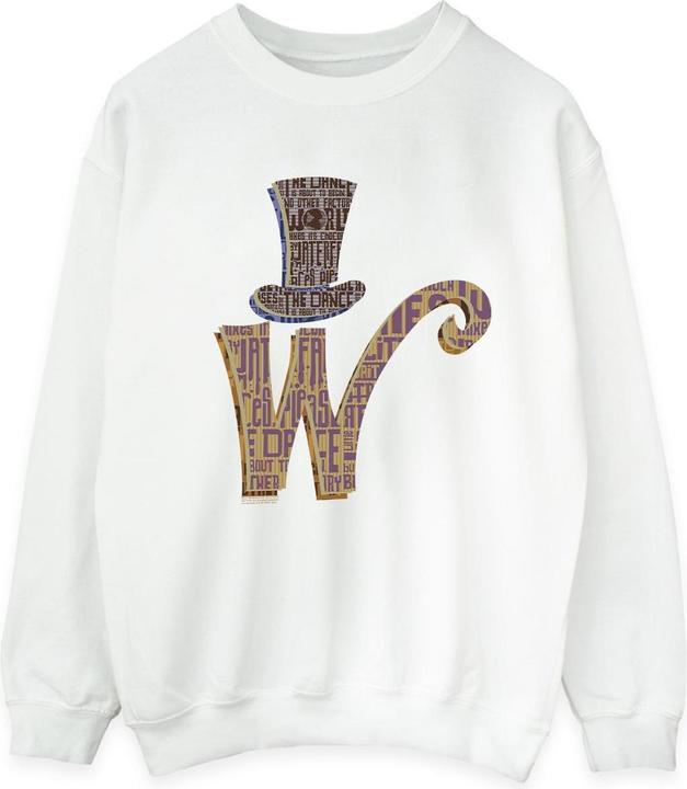 Produktbild Willy Wonka & the Chocolate Factory W Logo Hat Sweatshirt (3XL)