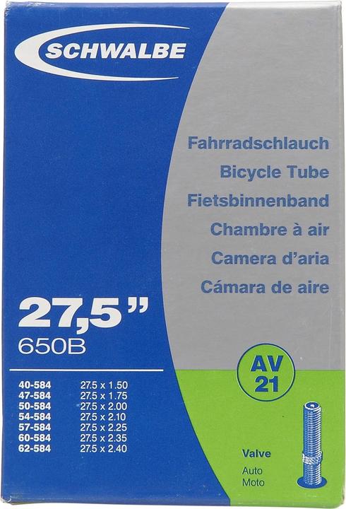 Produktbild Schwalbe Av21 (Schrader (AV), 27.5", 40 mm)