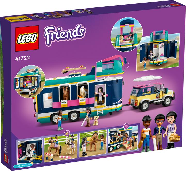 Produktbild LEGO Pferdeanhänger (41722, LEGO Friends)