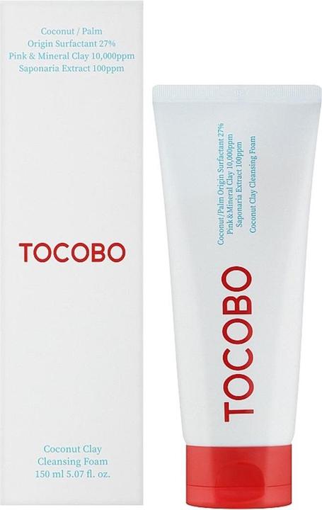Immagine prodotto Tocobo Schiuma detergente all'argilla di cocco (Schiuma, 150 ml)