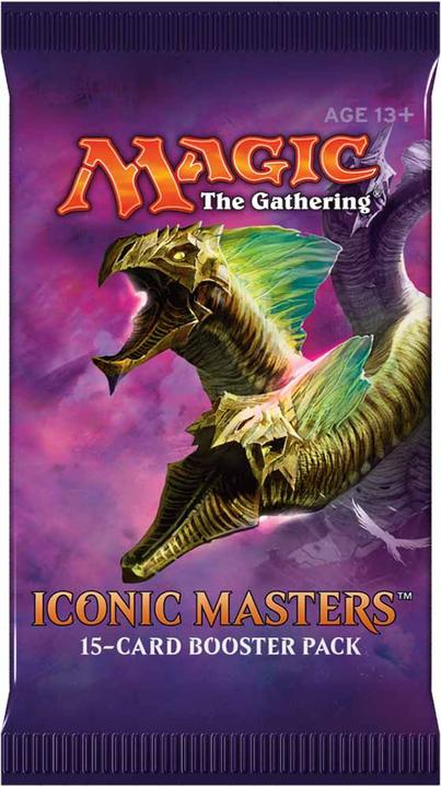 Actual product image Magic the Gathering Iconic Masters Booster Box - EN (English, Booster display)
