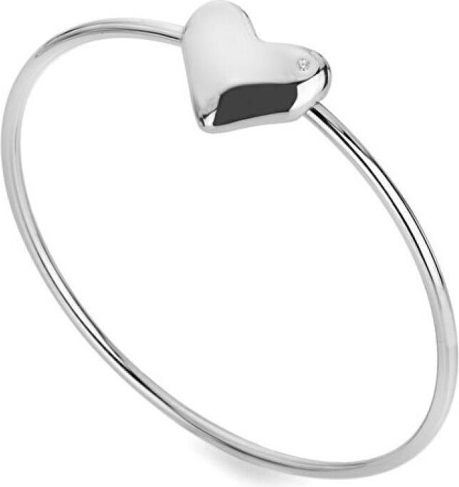 Immagine prodotto Hot Diamonds - Desire DC185 Heart Diamond Solid Silver Bracelet (Argento)
