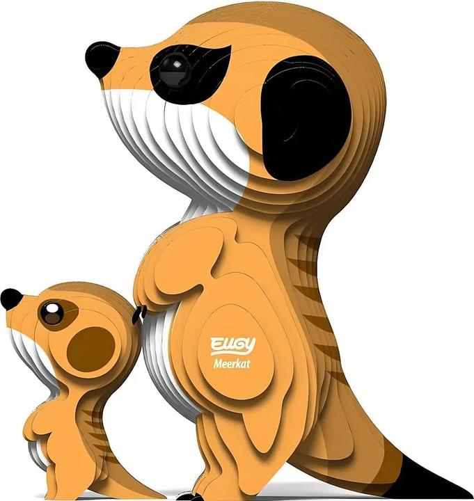 Produktbild Eugy Erdmännchen - 3D Karton Figuren Modellbausatz