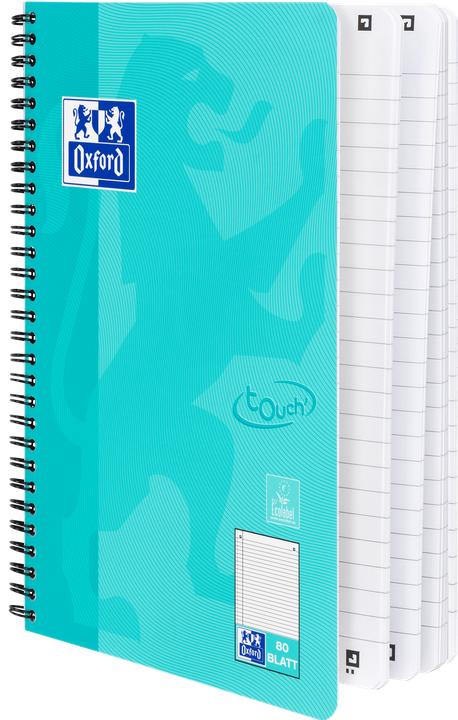 Produktbild Oxford Collegeblock Touch (B5, Blanko, Harter Einband)