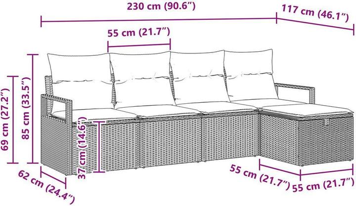Produktbild vidaXL Holly