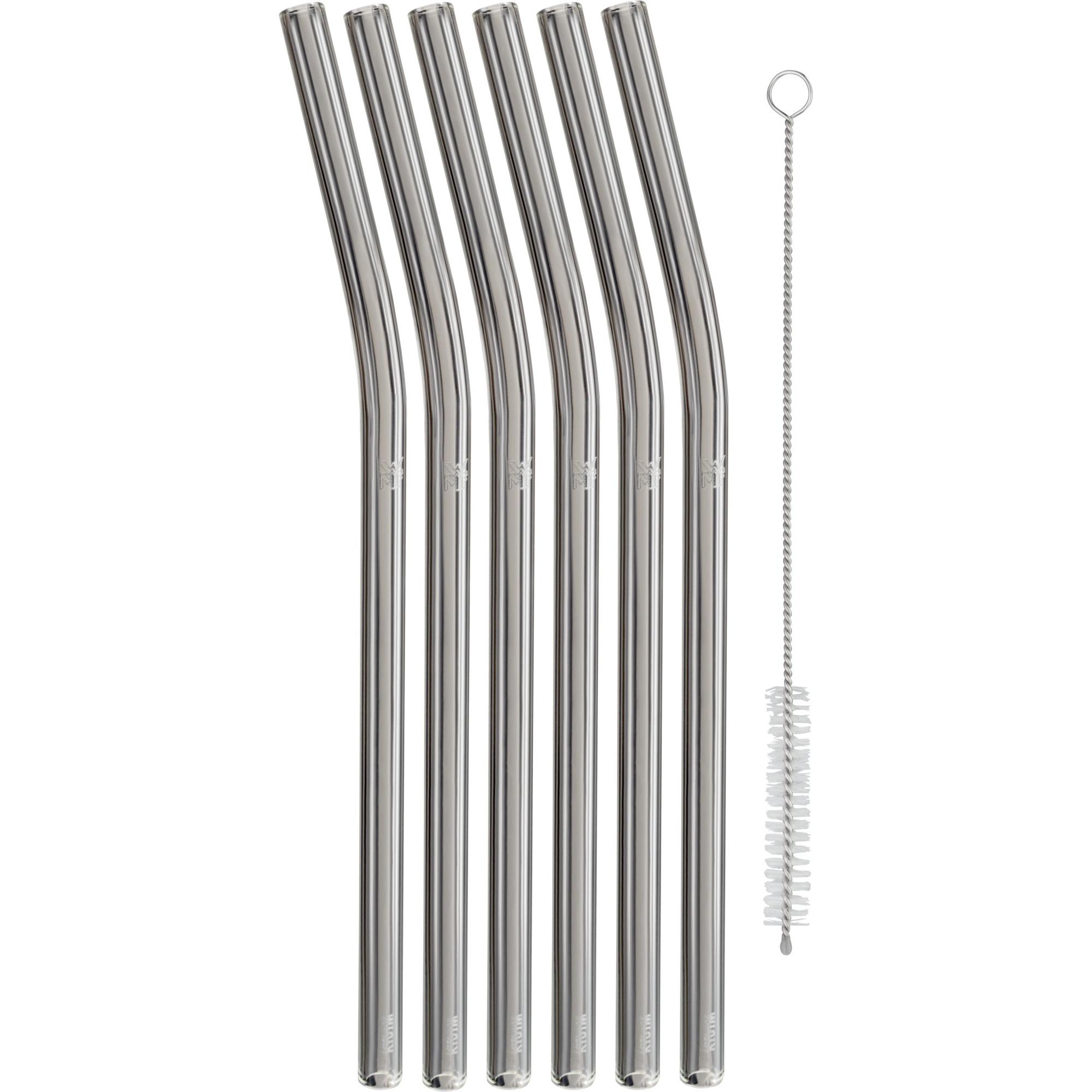WMF Trinkhalm Set, Strohhalm, Transparent