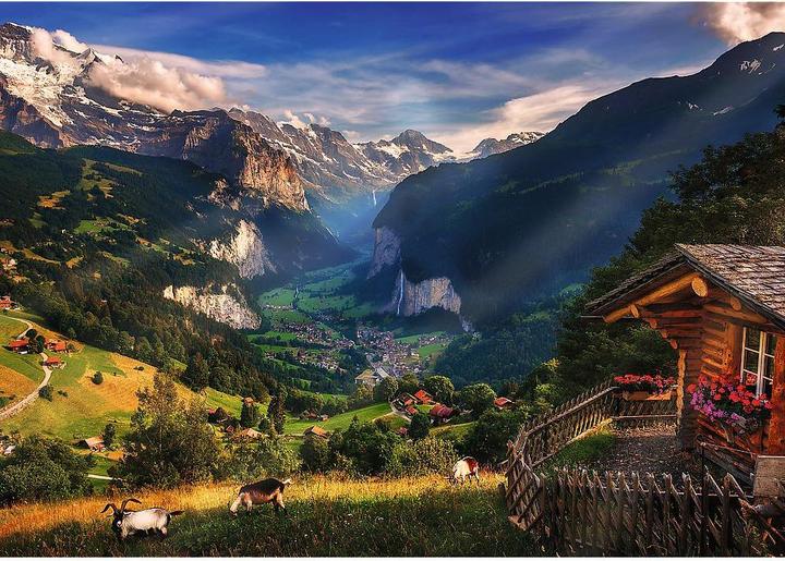 Actual product image Trefl Lauterbrunnental, Schweiz (1000 pieces)
