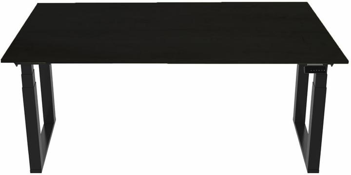 Produktbild Contini höhenverstellbarer Bürotisch 160 x 80 cm schwarz / Gestell schwarz