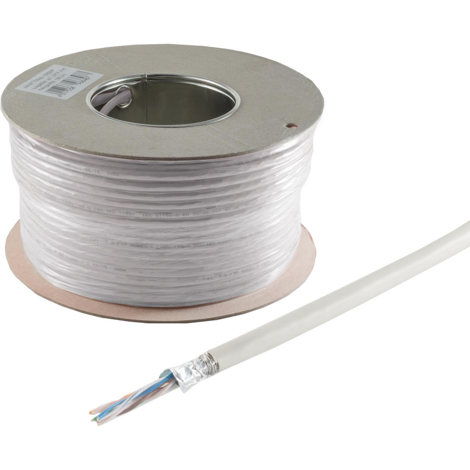 Shiverpeaks BS75205-100SSP Netzwerkkabel Grau 100 m Cat5e SF/UTP (S-FTP) (SF/UTP, CAT5e, 100 m), Netzwerkkabel