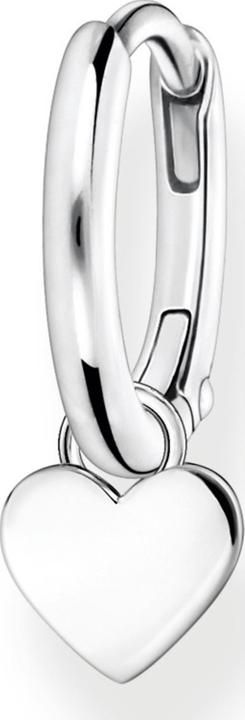Thomas Sabo Single Creole with Heart Pendant Silver (925 silver)