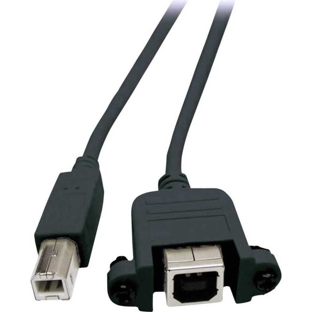 Thumbnail - EFB Elektronik USB 2.0 Verlängerungskabel (1 m, USB 2.0), USB Kabel