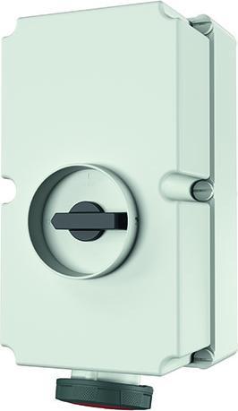 Produktbild Mennekes MEN 5691AB 125A4P 6H400V Wanddose DUO IP67