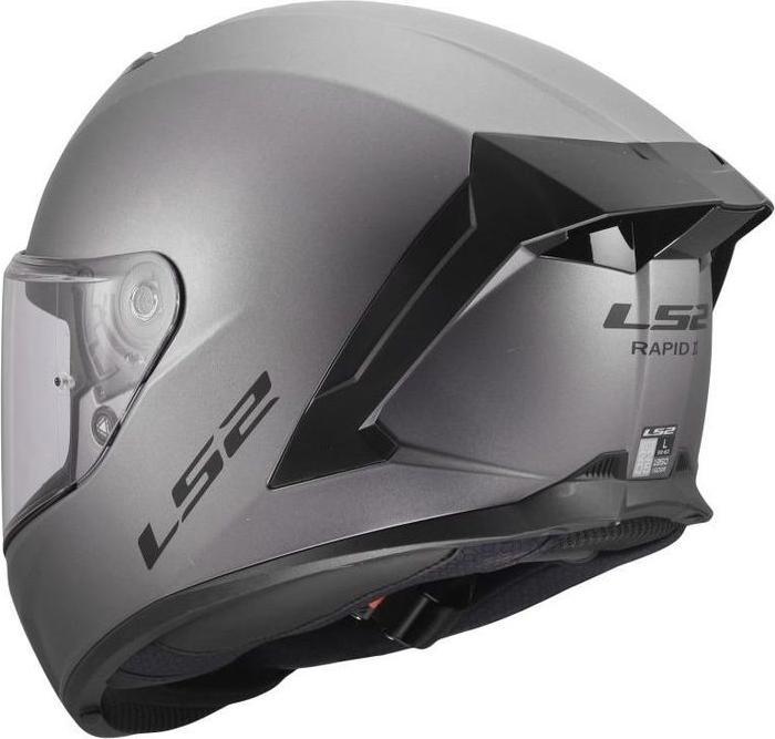 Actual product image LS2 FF820 RAPID III SOLID Integralhelm (XXS, 51 - 52 cm)