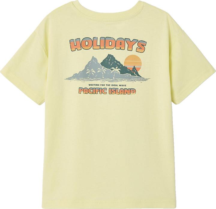 Immagine prodotto Vertbaudet Jungen T-Shirt mit Motiv vorn und hinten, mit Recycling-Baumwolle (110)