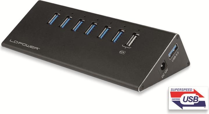 LC-Power LC-HUB-2B-7 (USB-A, 7 ports)