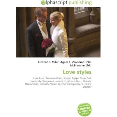 Thumbnail - Love styles, Fachbücher von Frederic P. Miller, Agnes F. Vandome, John McBrewster