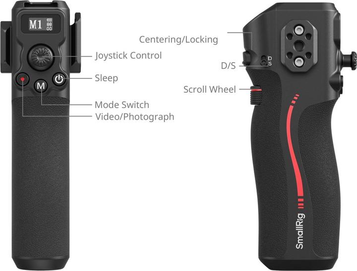 Immagine prodotto SmallRig Handle with Follow Focus for DJI RS Series 4329 (Aiuto per la messa a fuoco del gimbal)