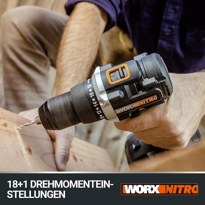 Actual product image Worx Cordless drill screwdriver 20V WX102.9