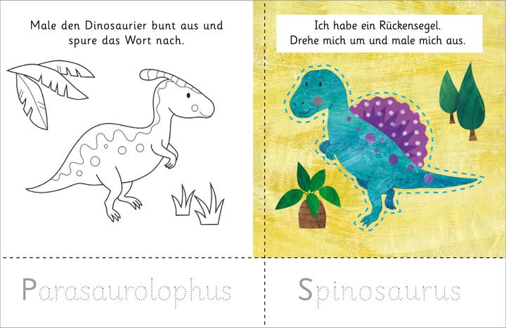 Actual product image Tessloff Snipping fun. Dinos. Cutting - Painting - Tracing