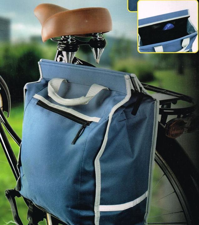 Produktbild Dunlop Fahrradeinkaufstasche (20 l, Gepäckträgertasche)