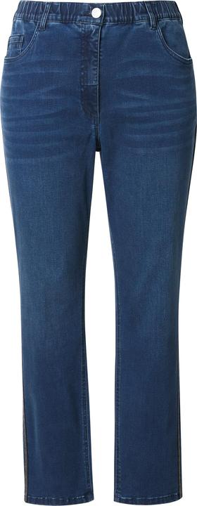 Immagine prodotto Ulla Popken Jeans elasticizzati modello Mia con cuciture decorative e cintura comoda (42)