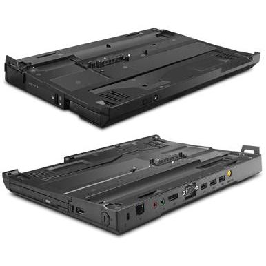 Thumbnail - Lenovo ThinkPad X200 UltraBase - Refurbished (USB-A), Dockingstation + USB Hub, Schwarz
