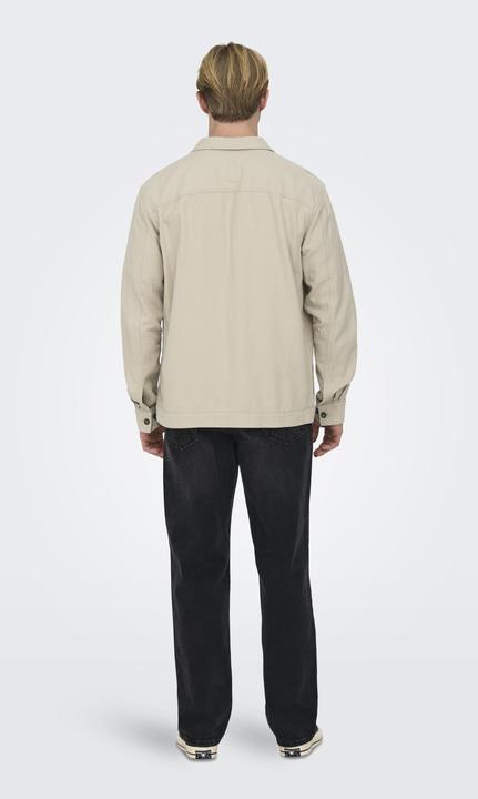 Produktbild Only & Sons Locker geschnitten Hemdkragen Hemd Hemd (XXL)