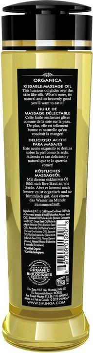 Actual product image Shunga Massage Öl Organica (240 ml)