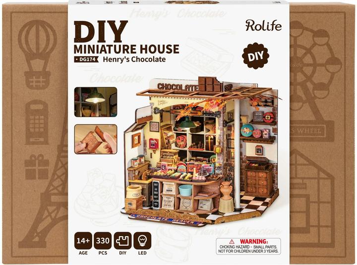 Produktbild Robotime Bausatz Henry's Chocolate