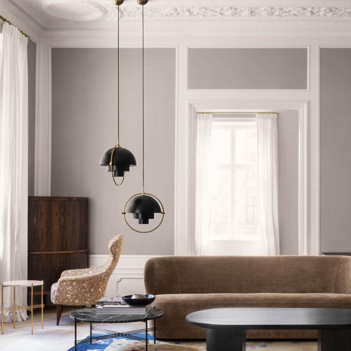 Image du produit Gubi Multi-Lite Lampe à suspendre Black Brass (E27, 810 lm)