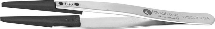 Produktbild Ideal Tek Pinzette ESD / Austauschbare Spitze Kohlefaser Gerade / Fein / Eckig / Flach 115mm
