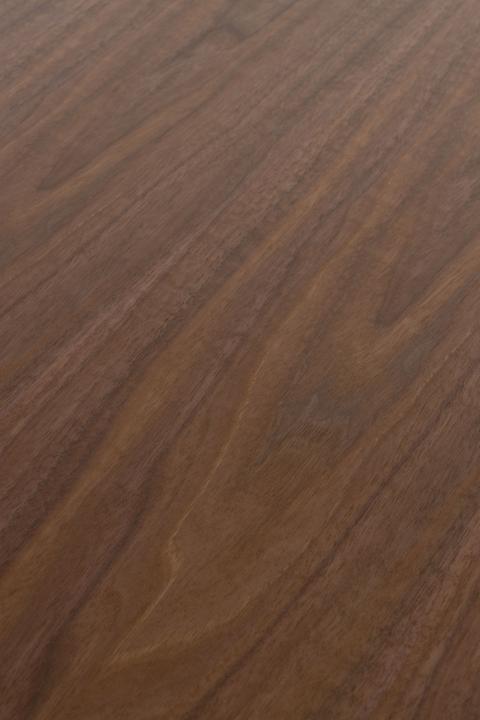 Image du produit White Label Living Dining Table Laurent Walnut (120 x 75 cm)