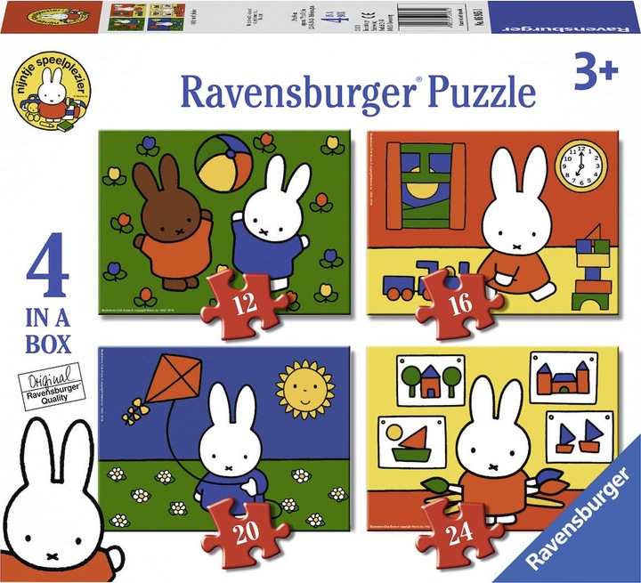 Productafbeelding Ravensburger Nijntje puzzel (24 onderdelen)