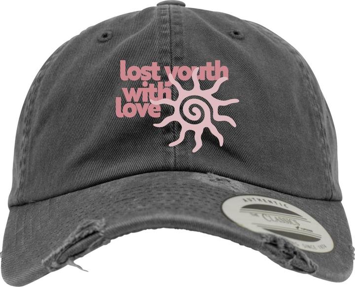 Produktbild Lost Youth LY Low Profile Cap - With Love darkgrey one size (One Size)