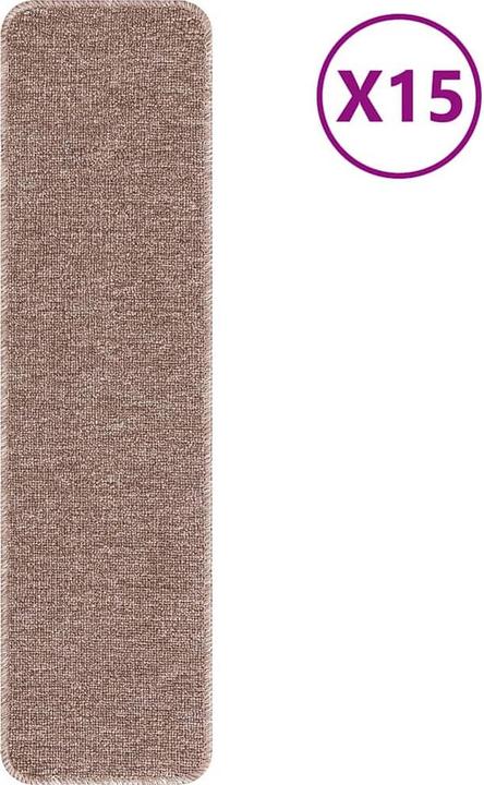 Immagine prodotto vidaXL Tappeto per scale (20 x 75 cm)