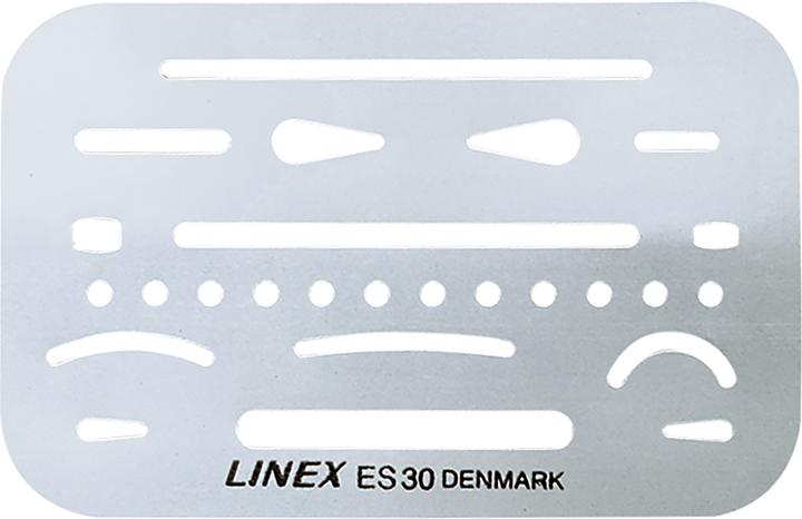 Linex Erasing template
