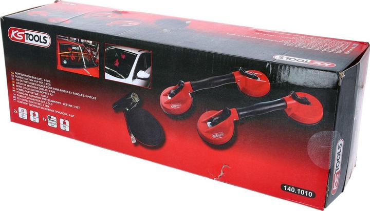 Actual product image KS Tools Double suction jack set, 3 pcs. (80 kg)
