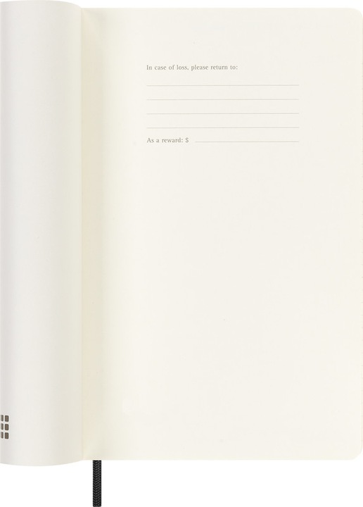 Produktbild Moleskine Weekly (13 x 21 cm, Englisch)