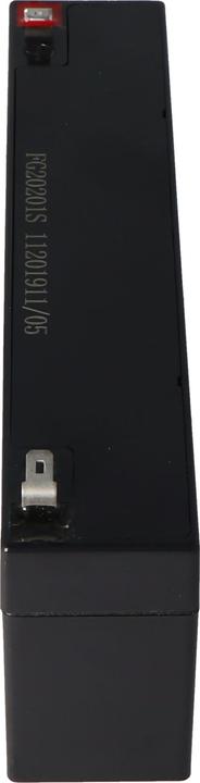 Actual product image Fiamm FG20201 Akku 2,0Ah PB Blei Akku wartungsfrei, mit 4,8mm Steckkontakten (12 V, 2 Ah)