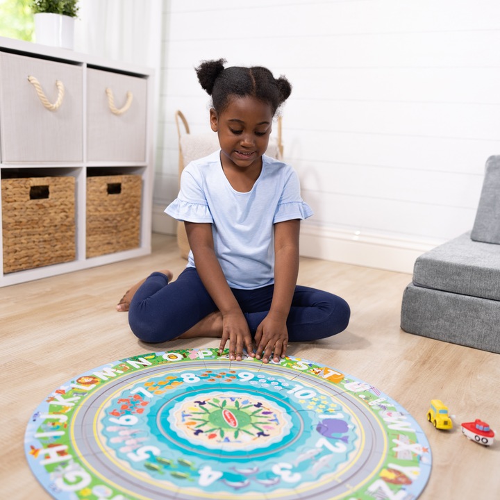 Actual product image Melissa & Doug Round the Shore Tracks (31008) (48 pieces)